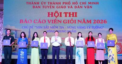 TPHCM: 31 thí sinh tranh tài báo cáo viên giỏi năm 2026