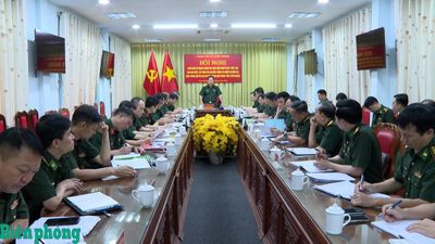 Thanh tra Bộ Quốc phòng làm việc tại Ban Chỉ huy Bộ đội Biên phòng tỉnh Tuyên Quang
