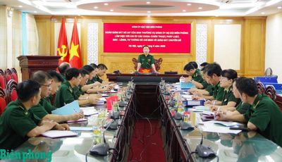 Đoàn Giám sát số 247 của Ban Thường vụ Đảng ủy Bộ đội Biên phòng thực hiện giám sát chuyên đề tại Học viện Biên phòng