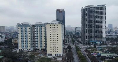 Chung cư tái định cư trên 'đất vàng' Hà Nội chuẩn bị đón dân vào ở