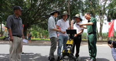 Huy động chuyên gia, radar xuyên đất tìm kiếm hài cốt liệt sĩ ở Quảng Ngãi