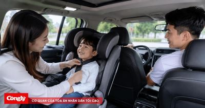 Từ 1/7/2026, chở trẻ dưới 10 tuổi trên ô tô theo cách này có thể bị phạt đến 1 triệu đồng