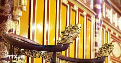 Bảo vật Quốc gia 'Ngai vua triều Nguyễn' trở về vị trí lịch sử