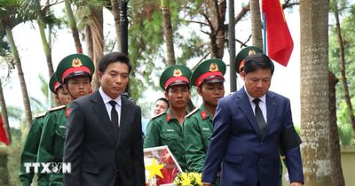 Đắk Lắk: Đưa 27 liệt sỹ quân tình nguyện, chuyên gia Việt Nam về với 'đất mẹ'