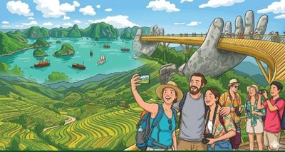 Khách quốc tế đến Việt Nam vượt mốc 10 triệu lượt người