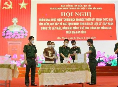Chiến dịch 500 ngày đêm: Bắc Ninh phấn đấu hoàn thành việc lấy mẫu trong quý I/2027