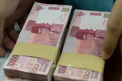 Đồng rupiah của Indonesia giảm xuống mức thấp kỷ lục so với USD