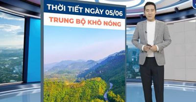 Bản tin thời tiết ngày 5/6: Nắng nóng Bắc Bộ hạ nhiệt, vùng núi đề phòng mưa dông và lốc sét