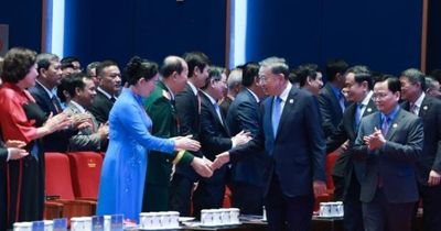 Lãnh đạo Đảng và Nhà nước tham dự Lễ khai mạc phiên trọng thể Đại hội XIV Công đoàn Việt Nam