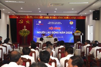 Hội nghị Người lao động Công ty Thủy điện Quảng Trị năm 2026