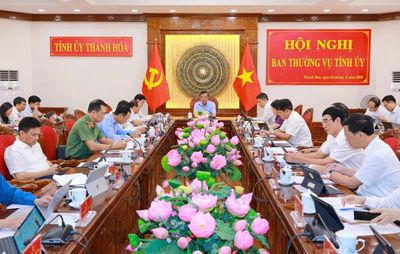 Ban Thường vụ Tỉnh ủy cho ý kiến về phương án sắp xếp thôn, tổ dân phố trên địa bàn tỉnh