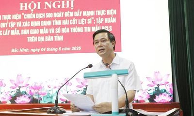 Bắc Ninh triển khai 'Chiến dịch 500 ngày đêm' tìm kiếm, quy tập hài cốt liệt sĩ