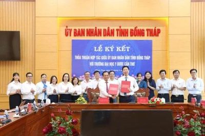 Hợp tác toàn diện giữa UBND tỉnh Đồng Tháp và Trường Đại học Y Dược Cần Thơ
