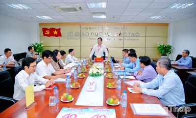 Đoàn công tác Bộ Giáo dục và Đào tạo kiểm tra công tác chuẩn bị Kỳ thi tốt nghiệp THPT năm 2026 tại Đồng Tháp