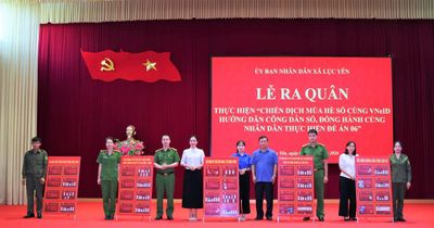 Xã Lục Yên ra quân thực hiện chiến dịch mùa hè số