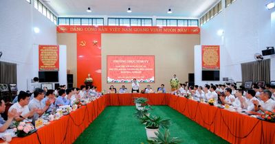 Thường trực Tỉnh ủy làm việc với Thường trực Đảng ủy 6 xã khu vực Bảo Yên