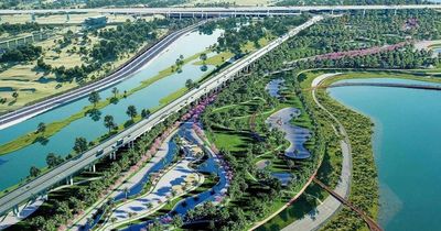 Hà Nội khởi công công viên Phú Thượng 1.700 tỷ trên trục đại lộ ven sông