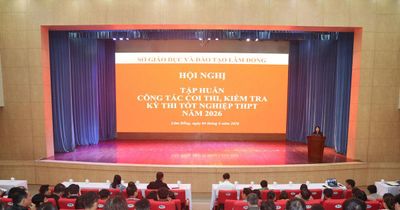 409 cán bộ, giáo viên tập huấn công tác coi thi tốt nghiệp THPT năm 2026