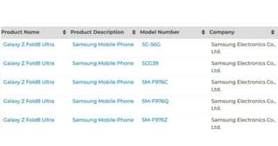 Samsung Galaxy Z Fold8 Ultra lộ diện: Pin 5.000 mAh và thiết kế siêu mỏng 4,1mm