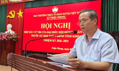 Đại biểu HĐND tỉnh tiếp xúc cử tri trước kỳ họp thứ 3, HĐND tỉnh khóa IX