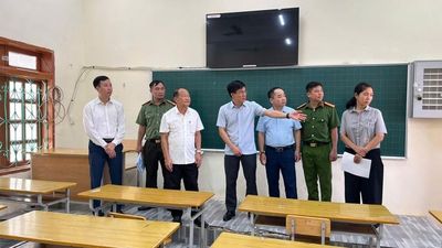 Kiểm tra các điều kiện đảm bảo ANTT cho Kỳ thi tốt nghiệp THPT năm 2026