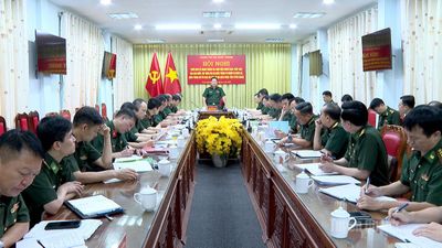 Thanh tra Bộ Quốc phòng làm việc tại Ban Chỉ huy Bộ đội Biên phòng tỉnh Tuyên Quang
