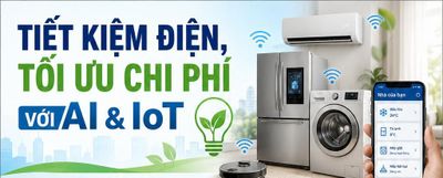 Tiết kiệm điện, tối ưu chi phí với AI & IoT