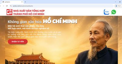 Tủ sách 'Vinh quang Hồ Chí Minh' và không gian văn hóa Hồ Chí Minh trên nền tảng số