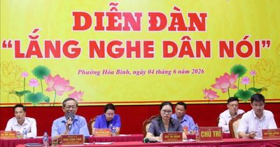 Phú Thọ: Tổ chức diễn đàn 'Lắng nghe người dân nói'