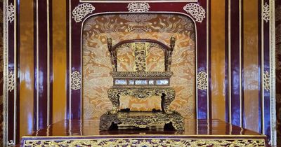 Bảo vật quốc gia 'Ngai vua triều Nguyễn' trở lại điện Thái Hòa