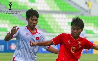 Thắng đậm Myanmar, U19 Việt Nam xây chắc ngôi đầu bảng