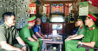 Công an cấp xã tại Đà Nẵng tích cực tham gia sắp xếp thôn, tổ dân phố