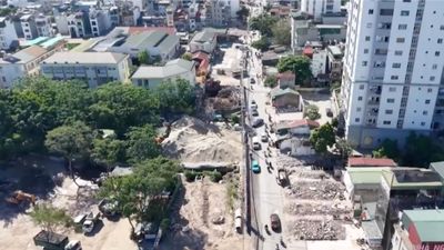 Phường Hoàng Mai hoàn tất GPMB đường Lĩnh Nam