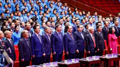 Khai mạc phiên trọng thể Đại hội XIV Công đoàn Việt Nam