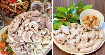 Bỏ thứ này vào luộc, lòng lợn hết hẳn mùi hôi lại trắng tinh, thơm giòn sần sật