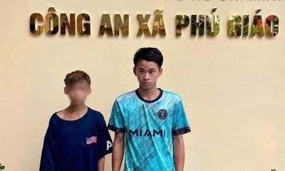 Truy vết từ camera bắt giữ hai đối tượng 'đá nóng' xe máy