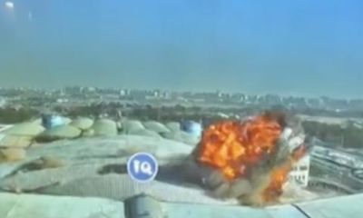 Video khoảnh khắc Iran tấn công sân bay ở Kuwait khiến nhiều người bị thương