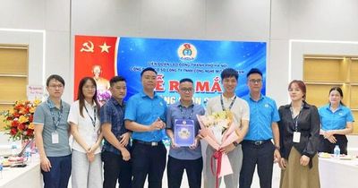 Công đoàn xã Phú Xuyên kết nạp 144 đoàn viên tại Khu công nghiệp Hanssip