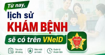 Từ nay, lịch sử khám bệnh sẽ có trên VNeID