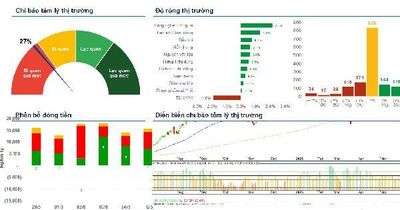 Xu hướng chứng khoán 5/6 chờ nhịp hồi để cơ cấu danh mục