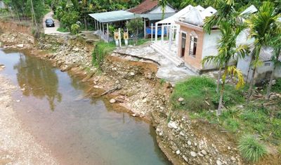 Huế dự kiến đầu tư 65 tỉ đồng xử lý sạt lở khu dân cư ven sông Tả Trạch