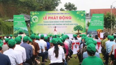 Lào Cai phát động Tháng hành động vì môi trường năm 2026