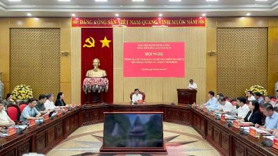 Đoàn kiểm tra, giám sát số 18 của Bộ Chính trị, Ban Bí thư làm việc tại Ninh Bình