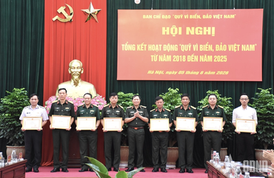 Đại tướng Nguyễn Tân Cương chủ trì Hội nghị tổng kết hoạt động Quỹ Vì biển, đảo Việt Nam
