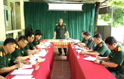 Bộ CHQS tỉnh Tuyên Quang kiểm tra kết quả thực hiện chiến dịch tìm kiếm, quy tập, xác định danh tính hài cốt liệt sĩ