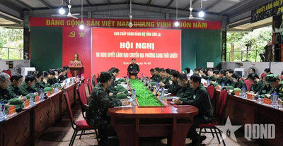 Tổng duyệt diễn tập khu vực phòng thủ tỉnh Sơn La năm 2026