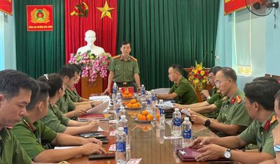 Nắm tình hình, giám sát thường xuyên đối với các tổ chức đảng trong Công an TP Đà Nẵng