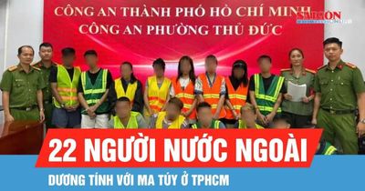 Phát hiện 22 người nước ngoài dương tính với ma túy ở TPHCM