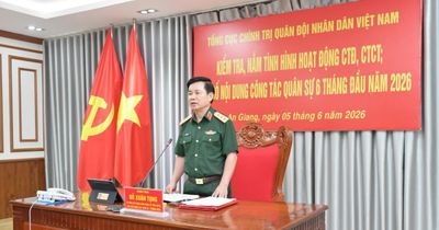 Tổng cục Chính trị kiểm tra công tác Đảng tại Vùng Cảnh sát biển 4