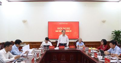 Hội nghị Ban thường vụ Đảng ủy Bộ Tư pháp tháng 06/2026